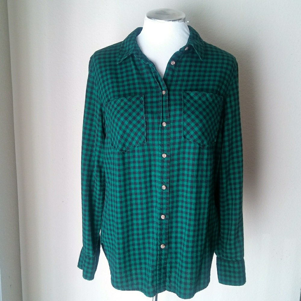 A New Day | Plaid Button Down